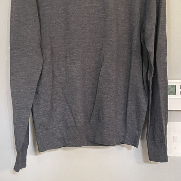 Untuckit Sweater Extra Fine Merino Wool‎ Quarter Zip Pullover Classic Mens M - Picture 3 of 10